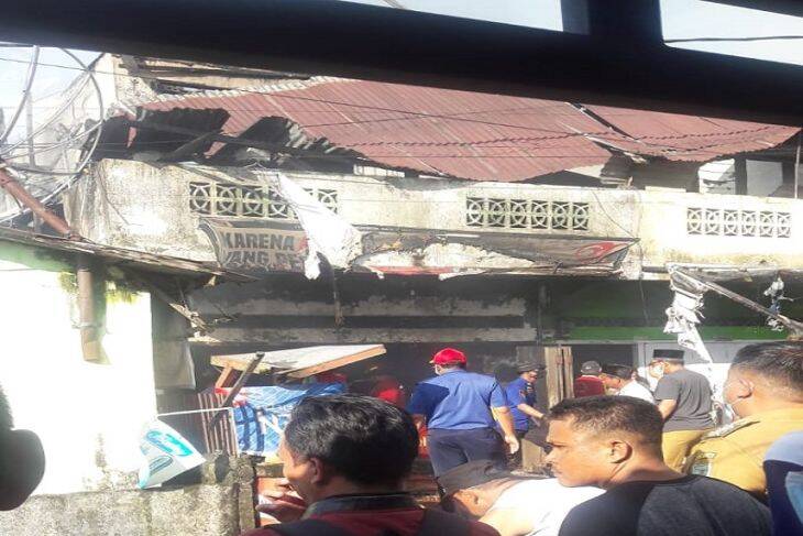 10 Rumah Milik Warga Lorong Cendana Broni Hangus Terbakar
