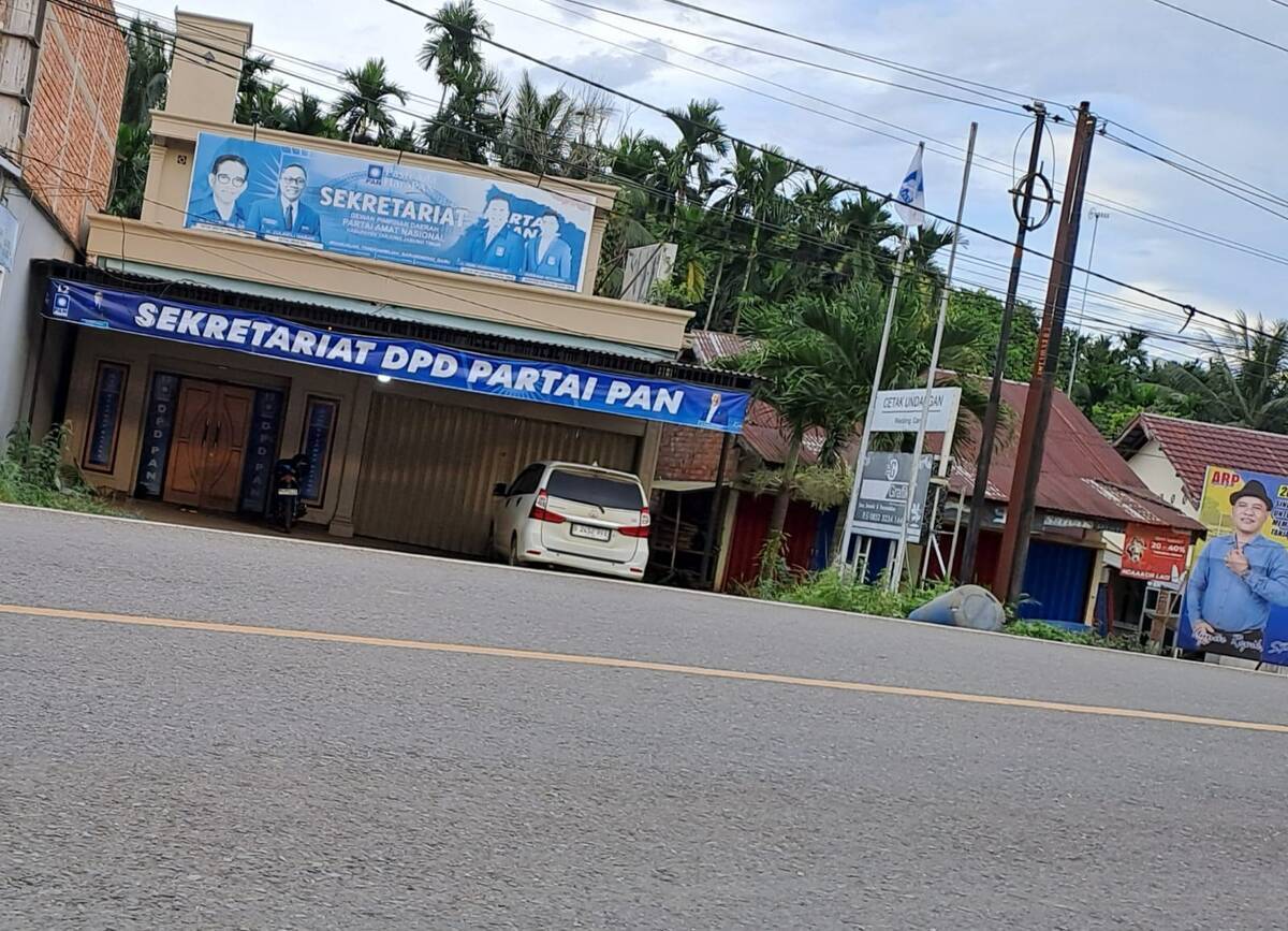 10 Tahun Romi Bupati, PAN Tidak Punya Kantor Sendiri, Sekretaris: Kalau Ndak Salah Milik Orang Lain
