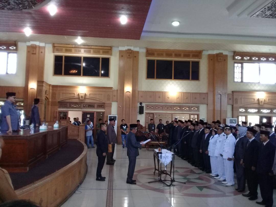 128 ASN Tebo Telah Dilantik, 9 OPD Masih di Jabat Oleh Plt