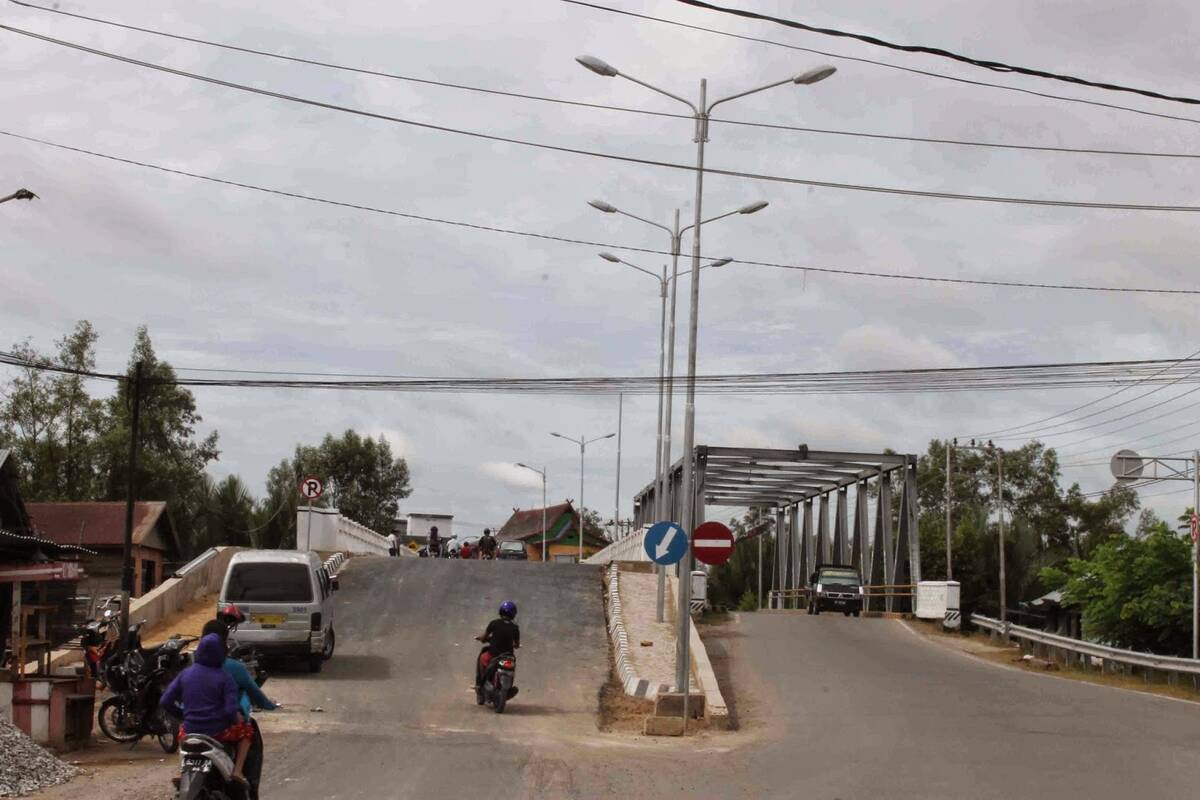 2017, Pemkab Bangun Puluhan Jembatan.