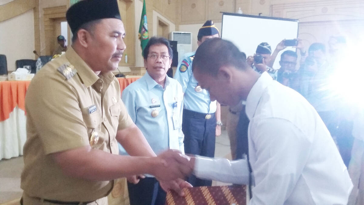 28 CPNS Kemenkumham Terima SK