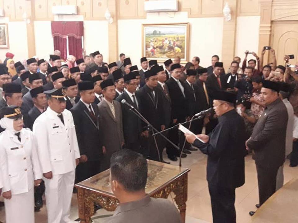 286 Pejabat Eselon III dan IV Dilantik, 76 Nonjob