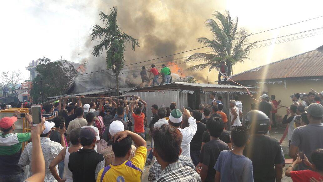 292 Korban Kebakaran Mengungsi