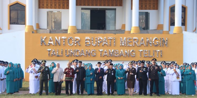 Haris Lantik 169 Kepala Desa Terpilih se Merangin