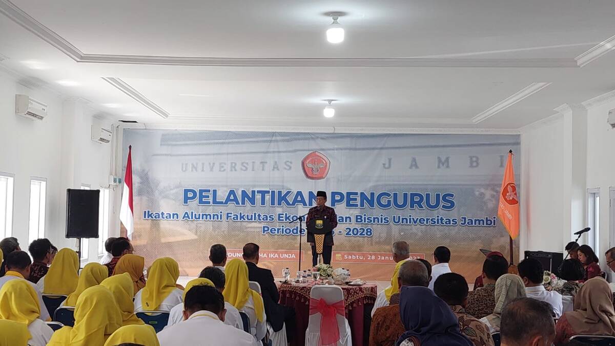 Sani Berharap IKA FEB UNJA jadi Sarana Tukar Pikiran