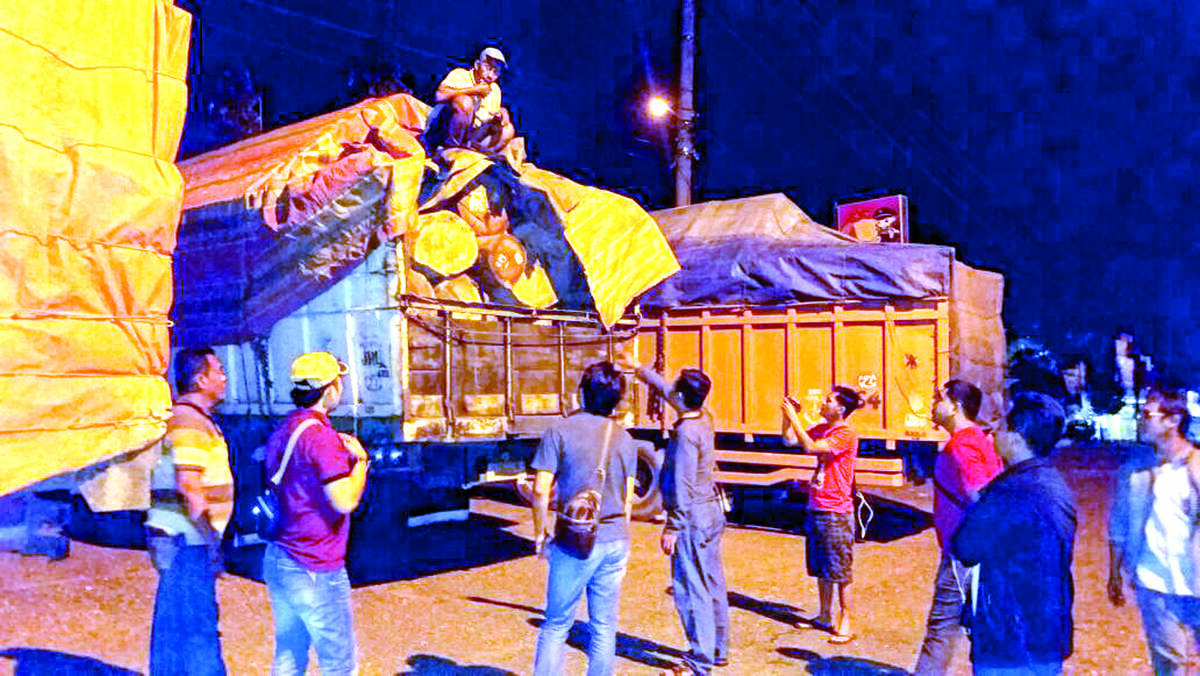88 Kubik Kayu Milik Pengusaha Tionghoa Diamankan