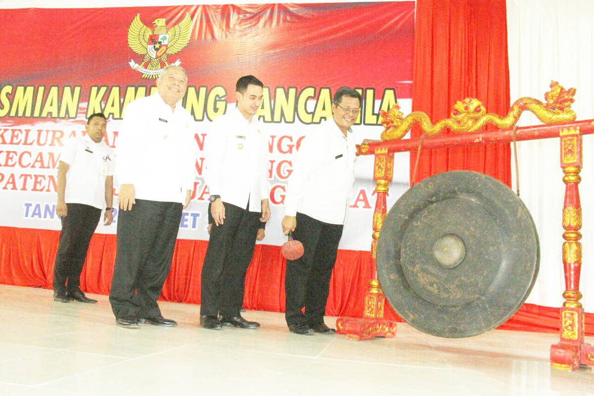 Ada Kampung Pancasila di Kecamatan Tebing Tinggi