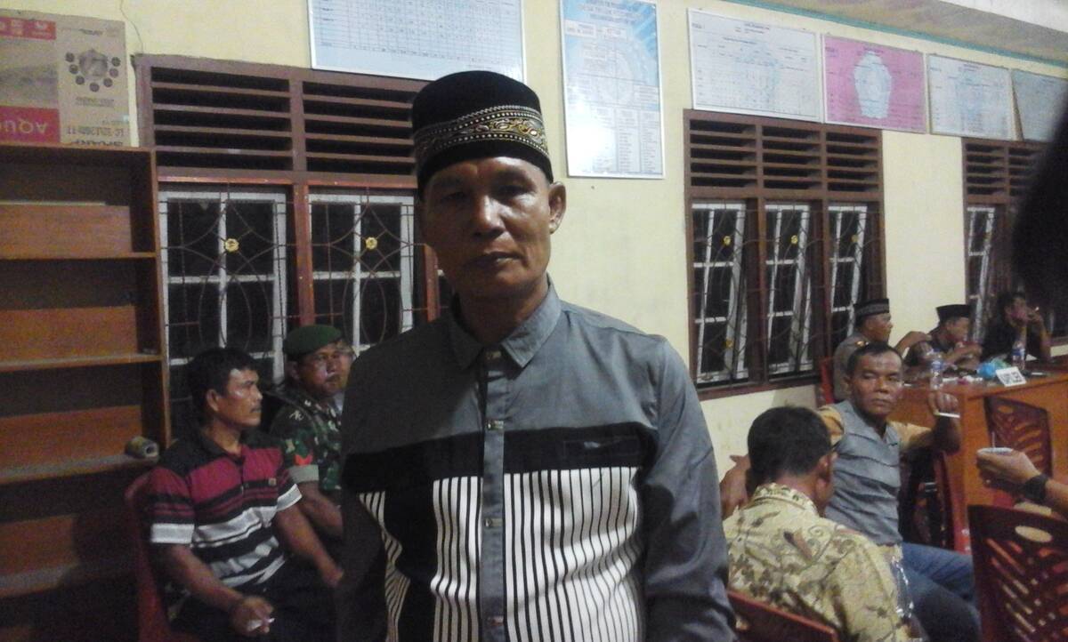 Ahmad Yani PAW Kades Teluk Kecimbung