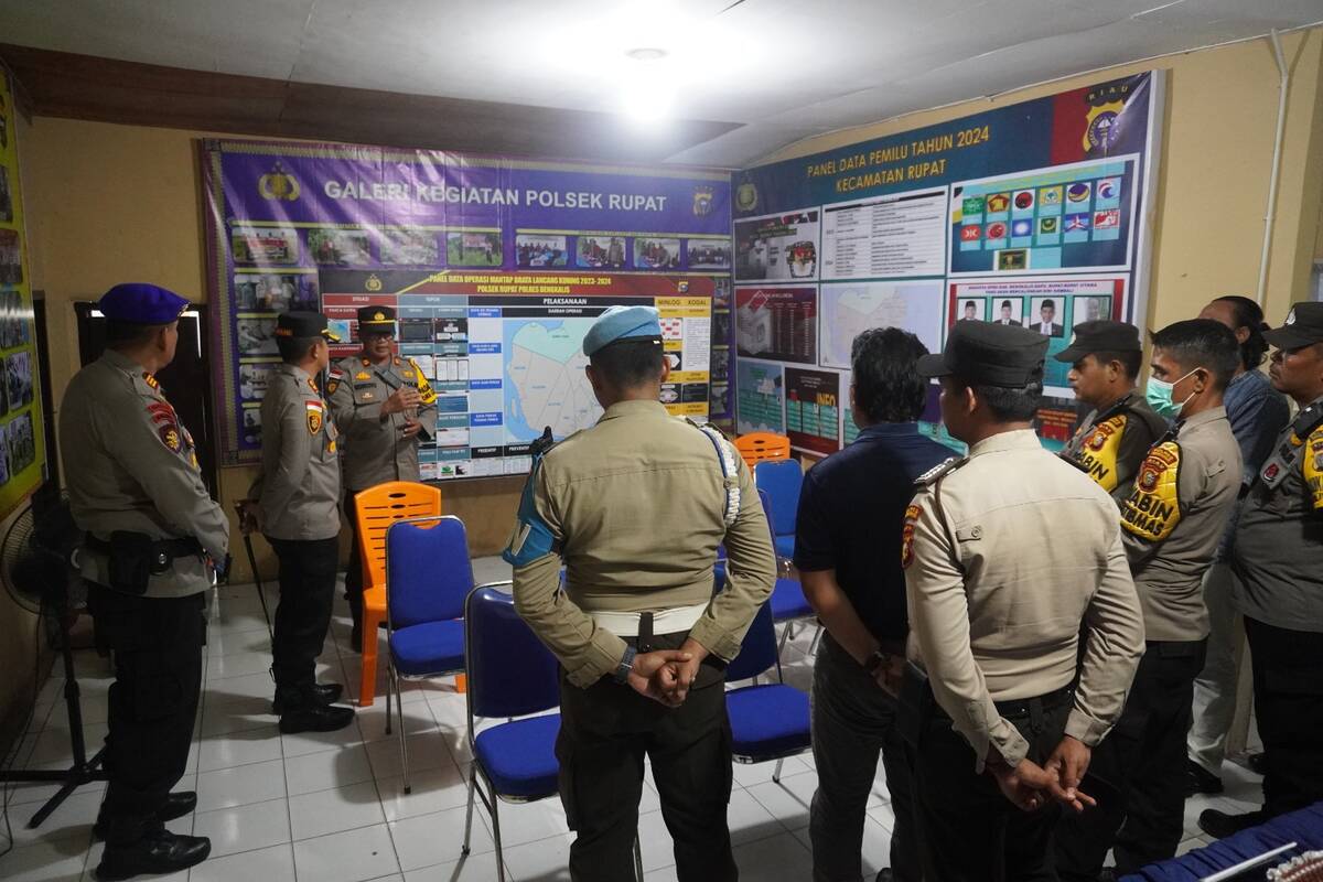 AKBP Setyo Bimo Tengok Langsung Kondisi Warga Pulau Terluar Bengkalis hingga Persiapan TPS Pemilu