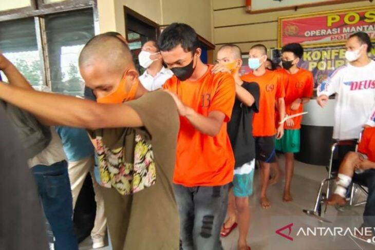 Aksi Anarkis Geng Motor di Jambi Didanai PSK Online