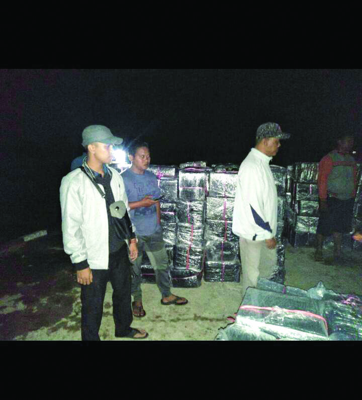Aksi Penyelundupan Ratusan Kis Minol Illegal Asal Luar Negeri Berhasil Digagalkan