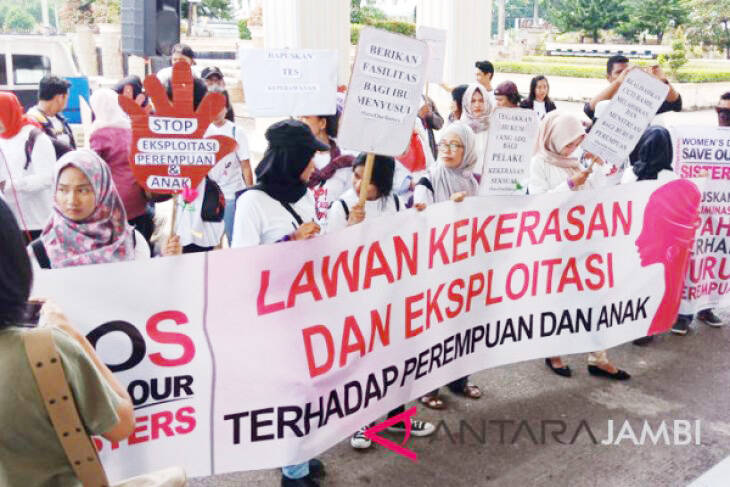 Aktivis Kutuk Kekerasan Seksual dan Eksploitasi Perempuan