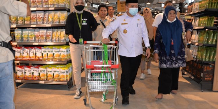 Al Haris Dukung M Bloc Sebagai Pasar Kelontong Modern Jambi