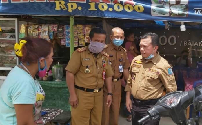 Al Haris Gusur PKL Pasar Bawah