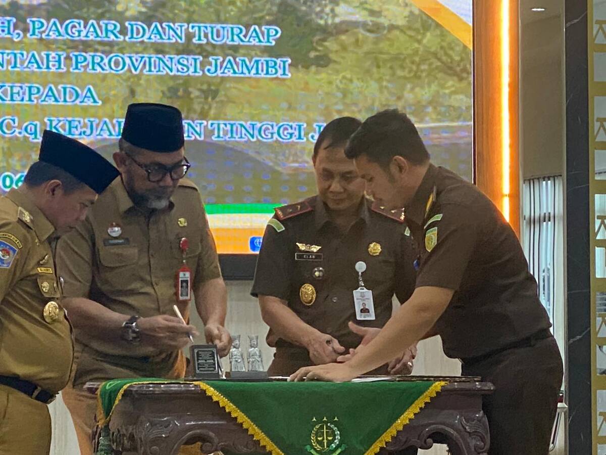 Al Haris Hibahkan Tanah di Rumah Kedua Jaksa Agung, Kali Ini untuk RS Rehabilitas Narkoba