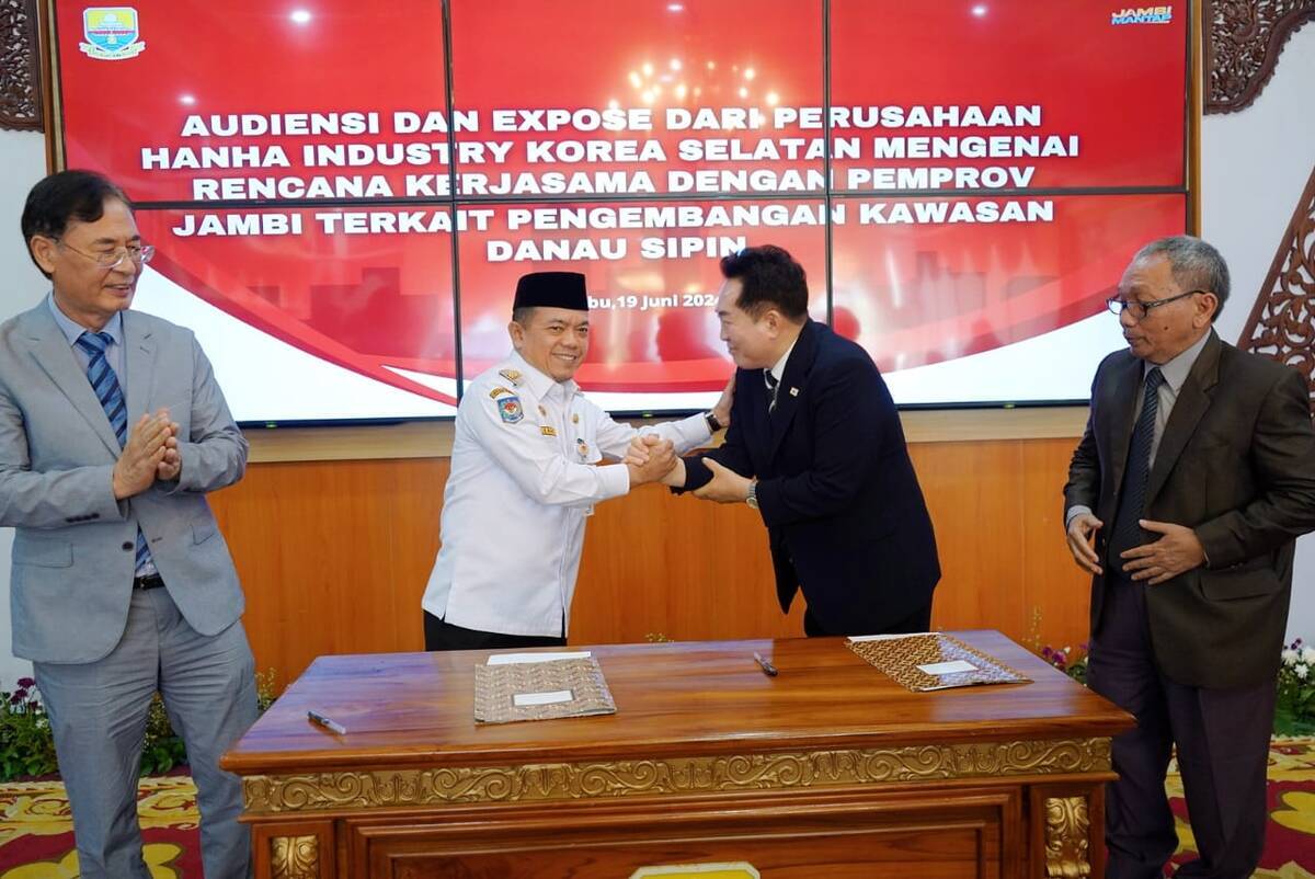 Al Haris Jualan Danau Sipin ke Pengusaha Kakap Korea Selatan, Katanya Sih Kurang Modal