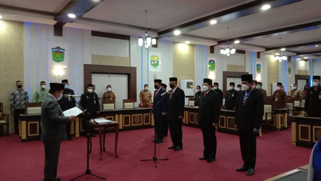 Al Haris Kembali Lantik Pejabat Eselon II