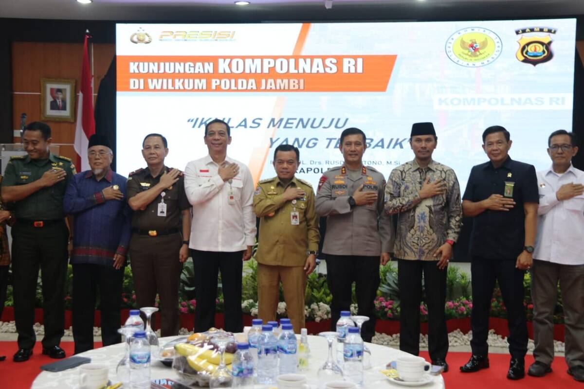 Al Haris Puji Peran Kapolda Jambi dalam Mengayomi Masyarakat