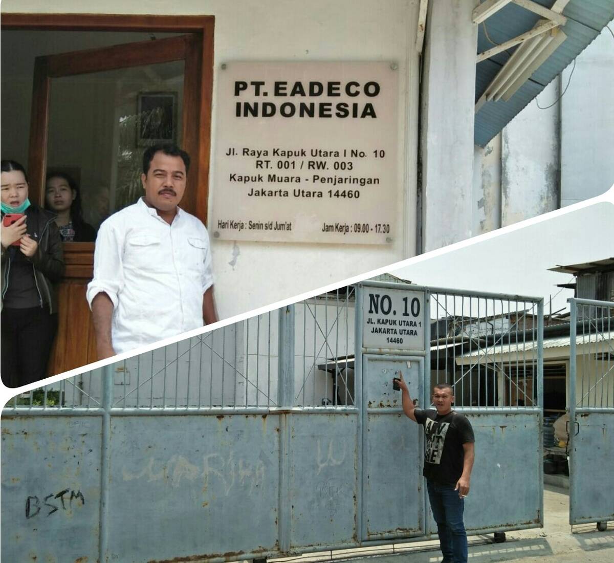 Alamat PT.TAL di Jakarta Ternyata Bodong