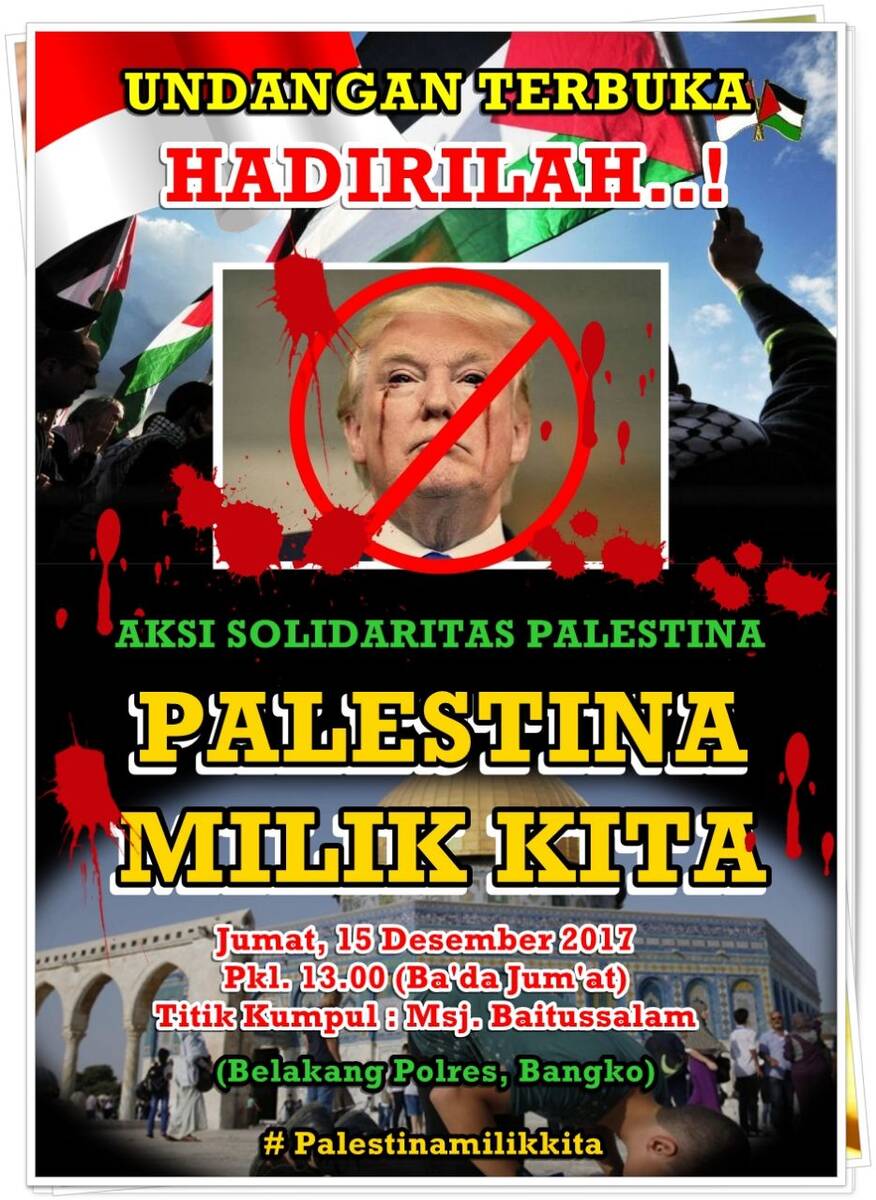 AMM Ajak Masyarakat Bantu dan Do’akan Rakyat Palestina