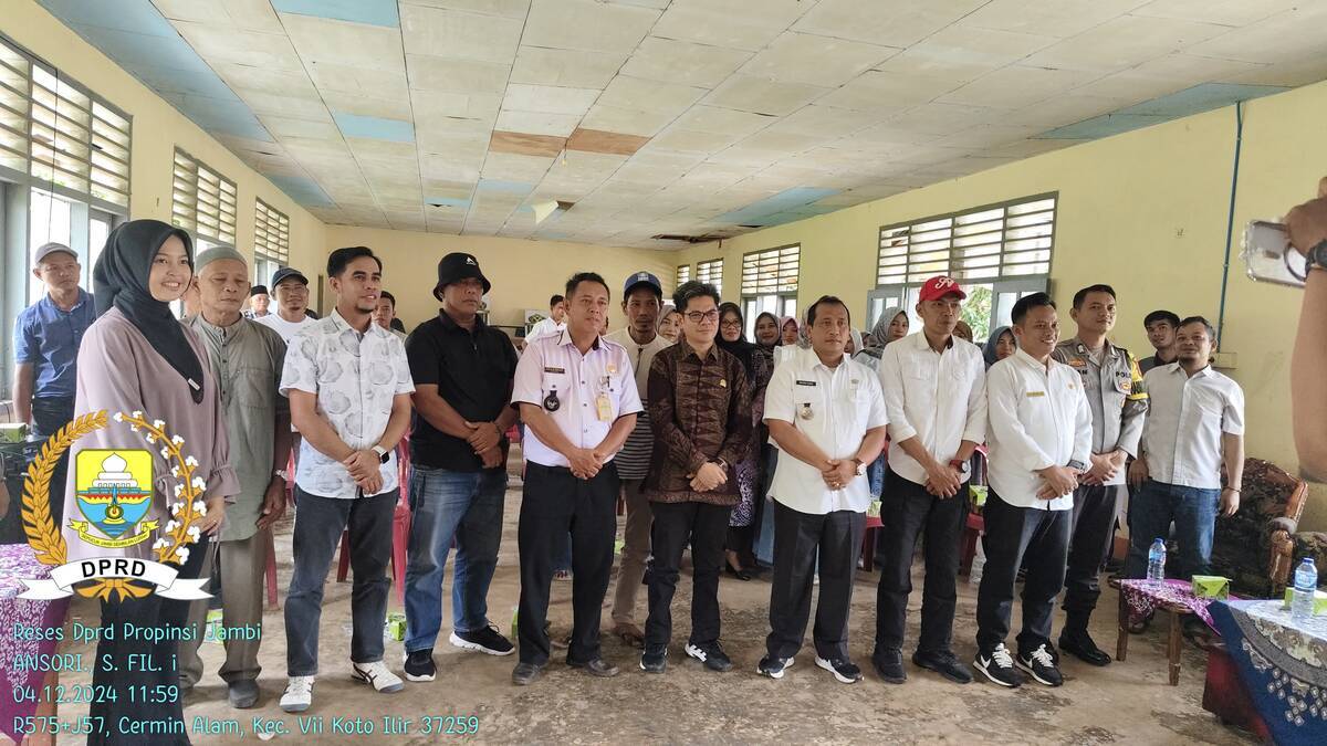 Ansori Reses di Cermin Alam dan Teriti, Kades Sebut Keluarga Kita