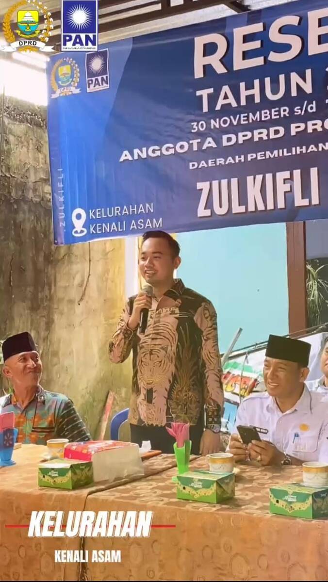 Antusias Warga Kota Jambi Begitu Tinggi Ikuti Reses Zulkifli Linus