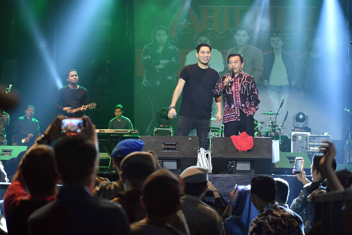 Armada Sambut Tahun Baru dengan Masyarakat Merangin