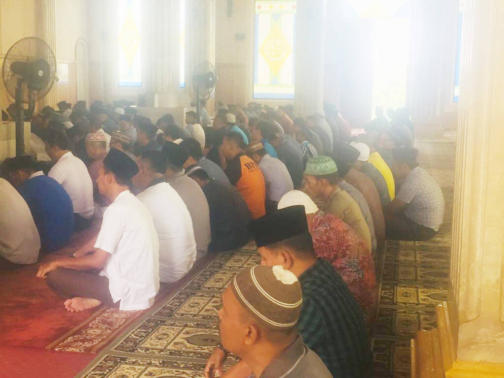 ASN Tanjabtim Gelar Tahlilan Bersama Untuk Almarhum Zulkifli Nurdin