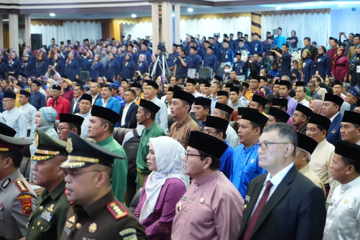 Bachyuni Deliansyah Hadiri Rapat Paripurna HUT Kota Jambi