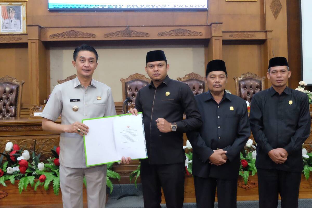 Bachyuni Sampaikan KUA PPAS APBD Kabupaten Muaro 2024