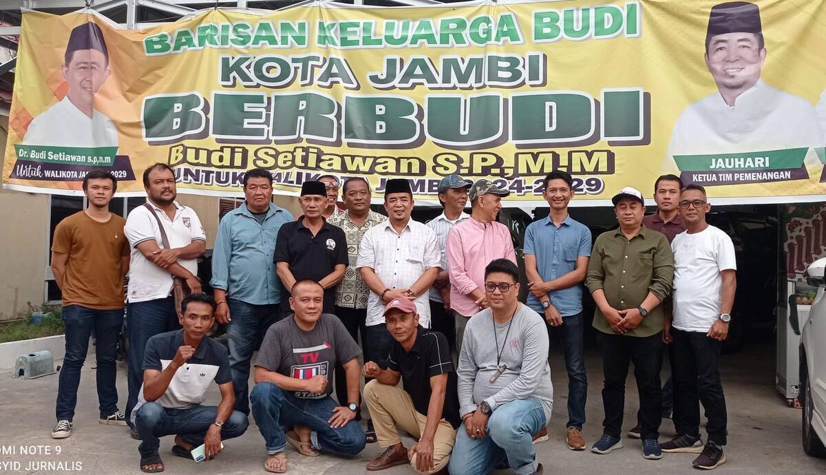 Bagi BKBS Tidak Ada Kata Lelah Berjuang Demi Budi Setiawan Jadi Walikota Jambi