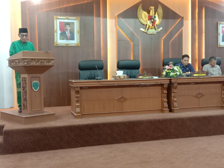 Bakhtiar Sampaikan LKPJ Tahun Anggaran 2023