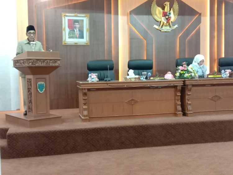 Bakhtiar Ucapkan Terimakasih kepada Seluruh Anggota DPRD Batanghari