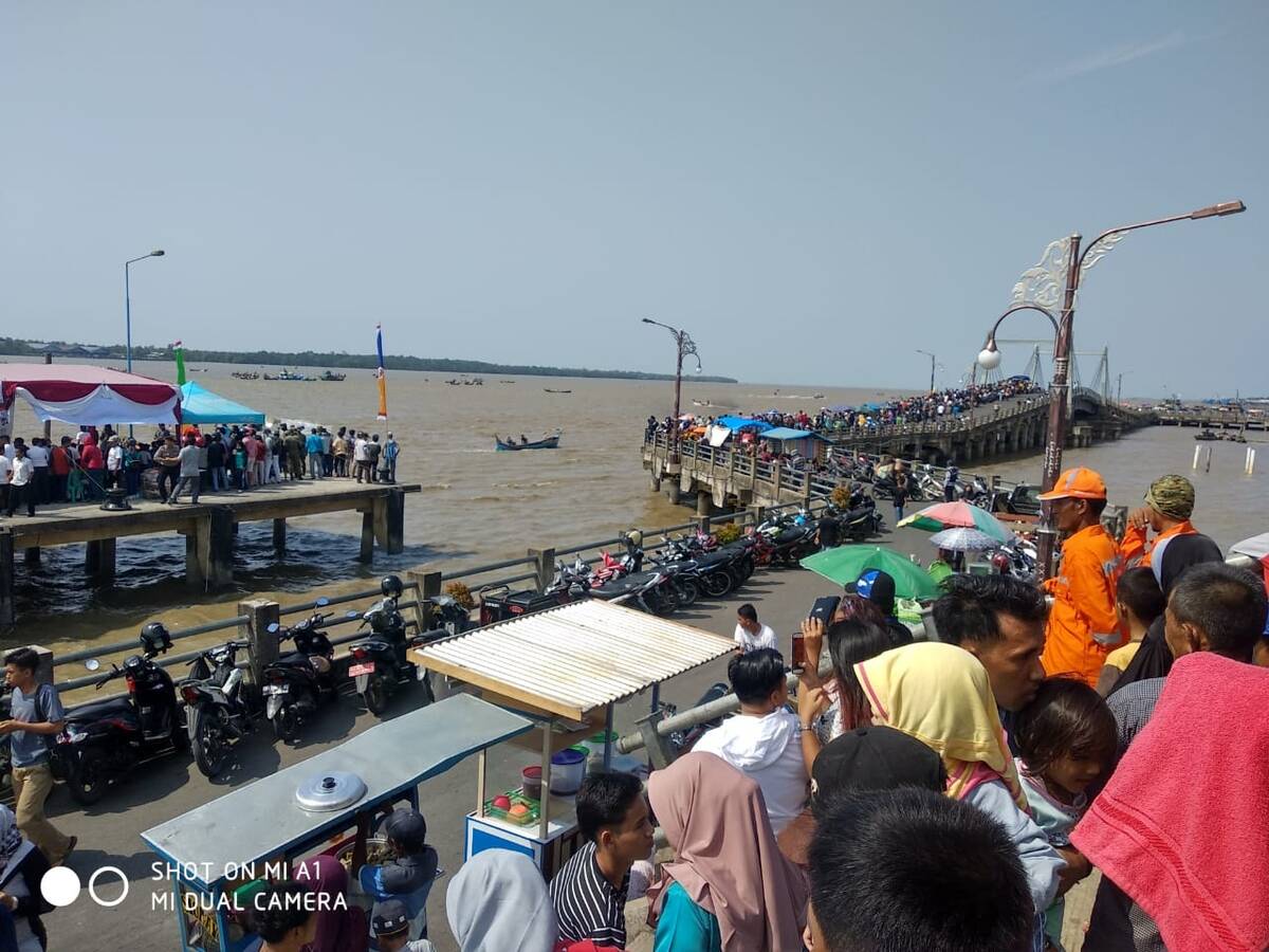 “Balap” Pompong di WFC Menjadi Daya Tarik Wisata