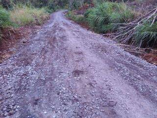 Baru Sebulan Dikerjakan, Jalan di Kerinci Sudah Rusak