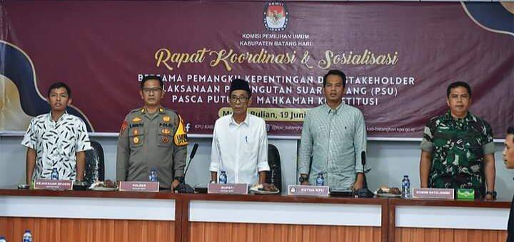 Batanghari Dukung Pelaksanaan PSU