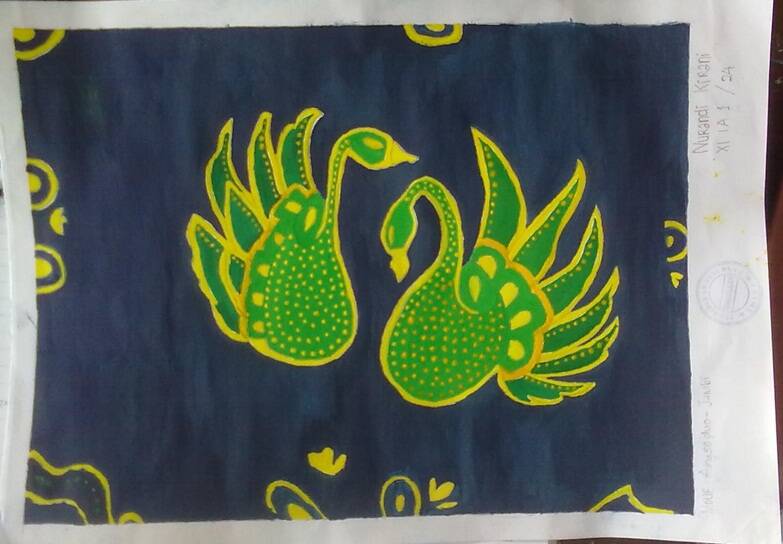 Batik Motif Angso Duo Pilihan Terfavorit