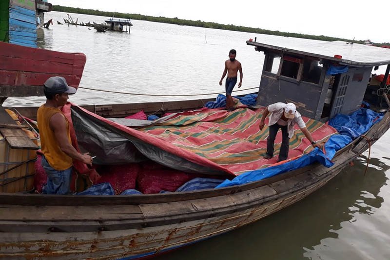 Bawang Merah asal Thailand Digagalkan Petugas Gabungan