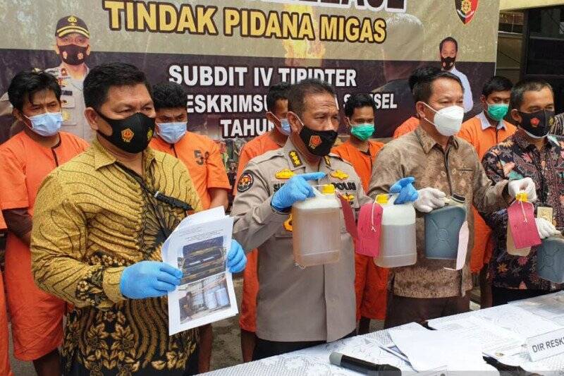 BBM Ilegal Tujuan Jambi Gagal Dikirim