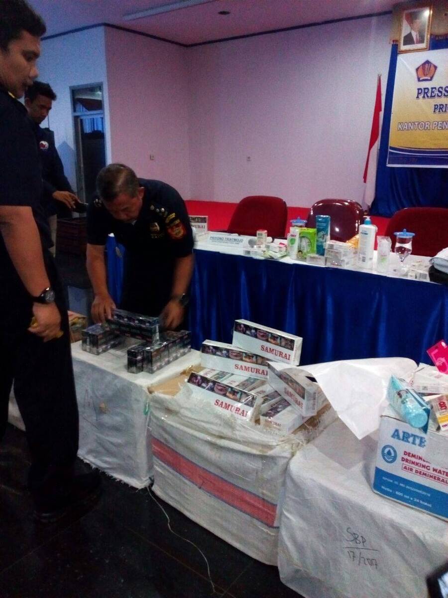 Bea Cukai Jambi Tindak Aneka Barang Ilegal