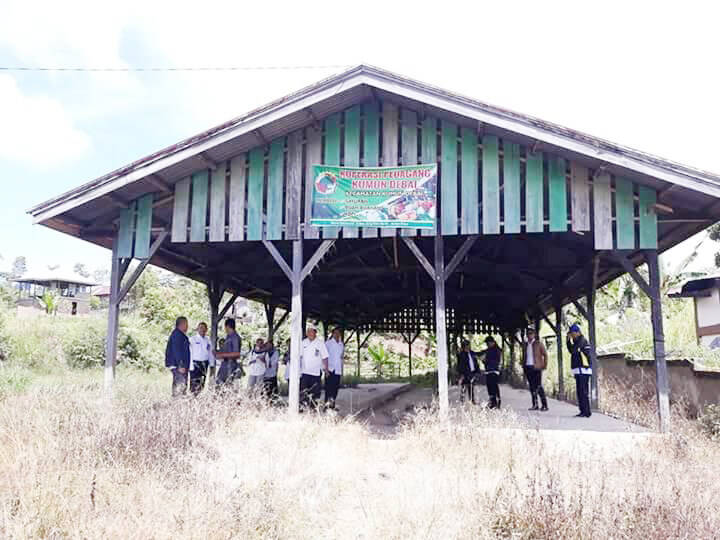 Belasan Tahun Terbengkalai, Pasar Penyangga di RKE Terbengkalai