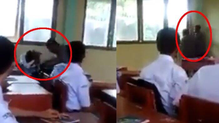 Beredar Video Oknum Guru Pukul Siswa di Tanjabbar