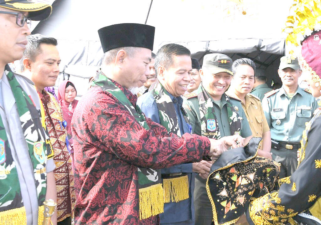 Bhaksos TNI KB &#8211; Kesehatan Dicanangkan, Tingkat Provinsi Jambi 2019 di Kabupaten Merangin