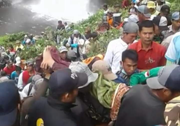 Bocah Hanyut di Air Terjun Sungai Minyak Meninggal Dunia