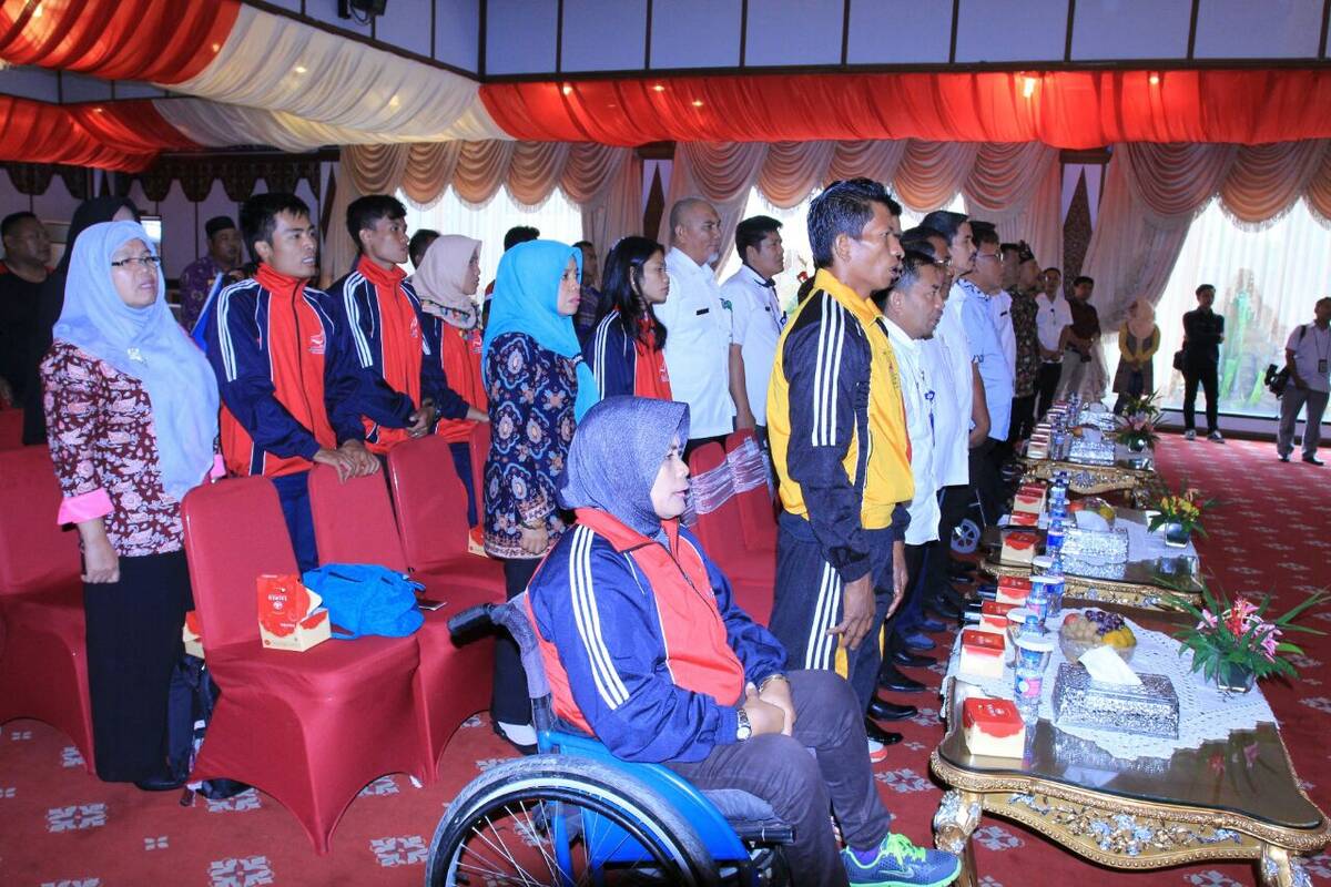 Bonus Atlet Difabel NPC Provinsi Jambi Tertinggi di Indonesia