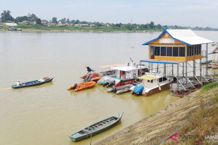 BPBD Miliki Posko Terapung Di Sungai Batanghari