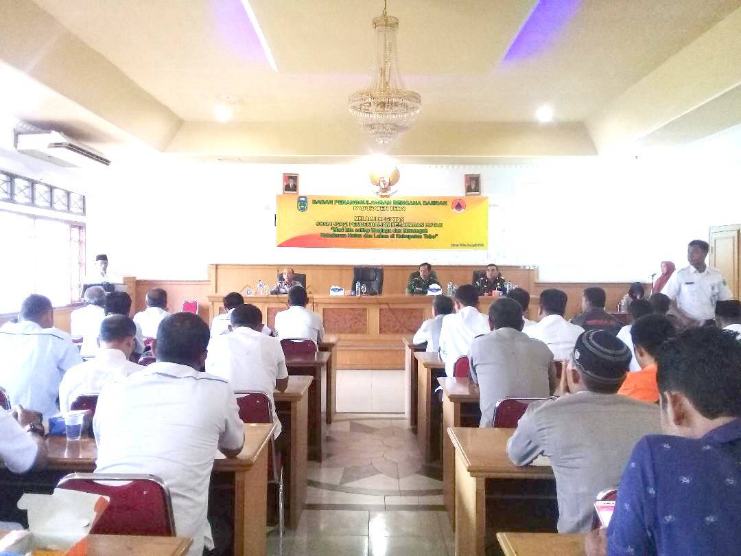 BPBD Tebo Gelar Sosialisasi Pengendalian Kebakaran Hutan