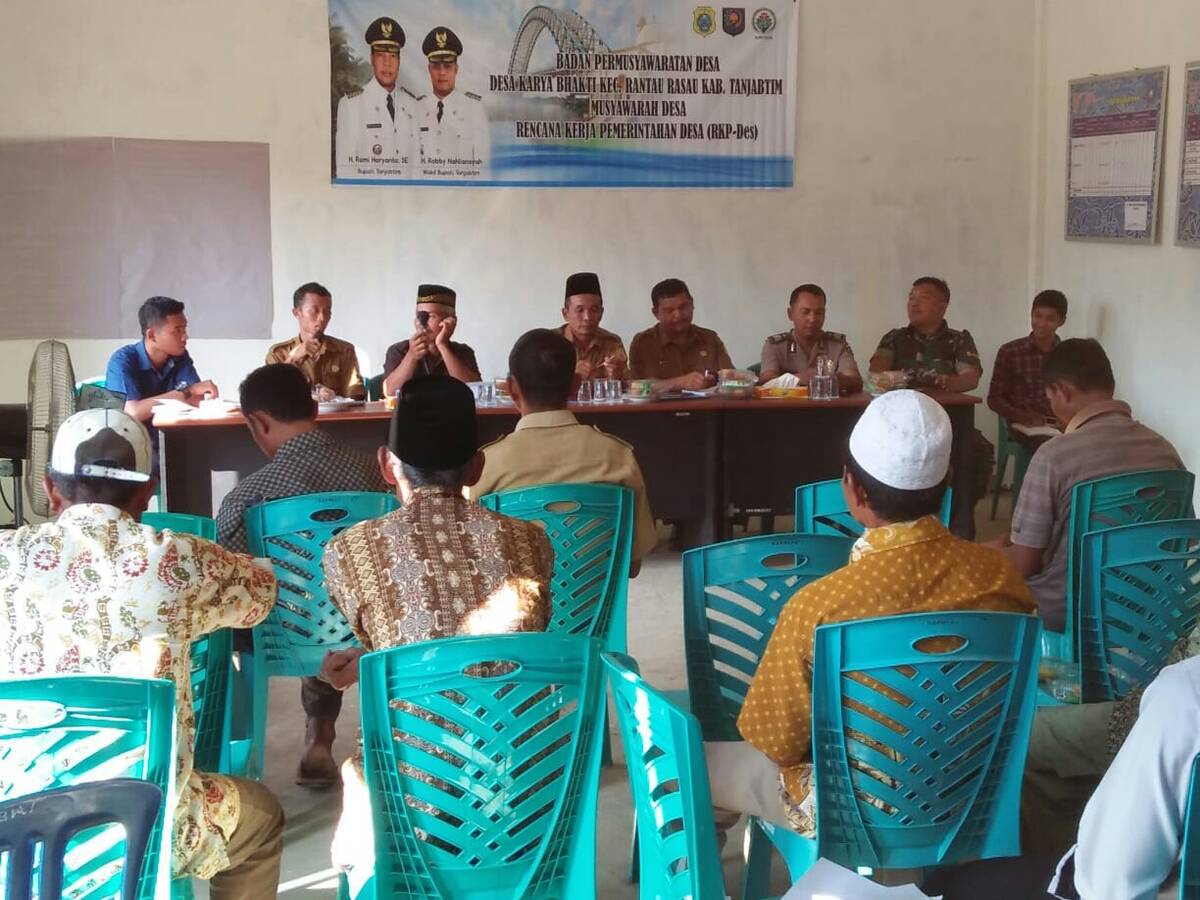 BPD dan Pemdes Karya Bakti Tampung Usulan Masyarakat