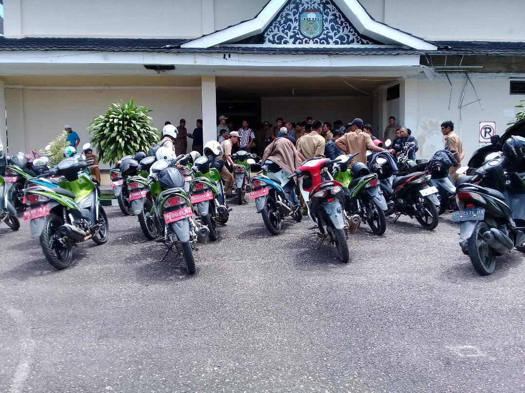 BPK Cek Fisik Kendaraan Dinas Plat Merah