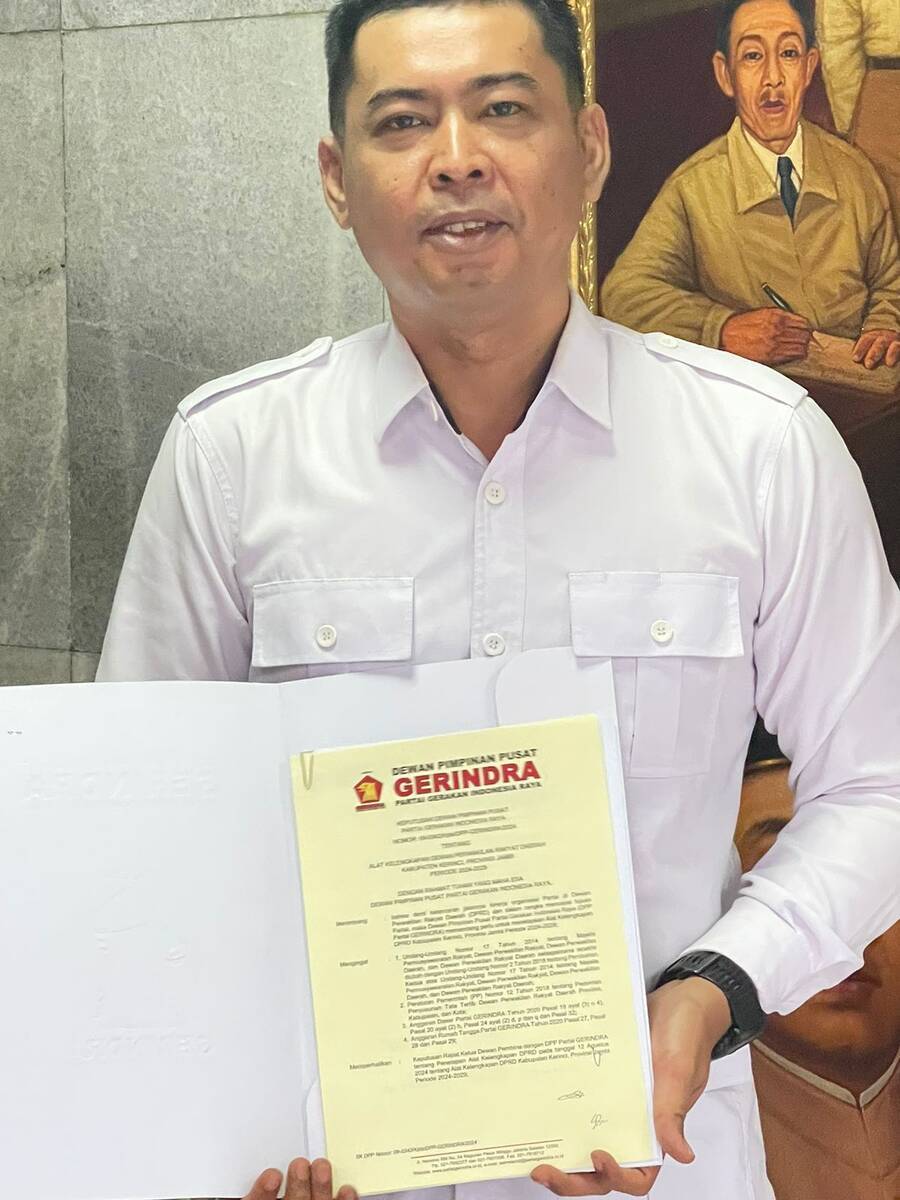 Breaking News! Prabowo Tunjuk Andespa Jadi Ketua DPRD Kerinci